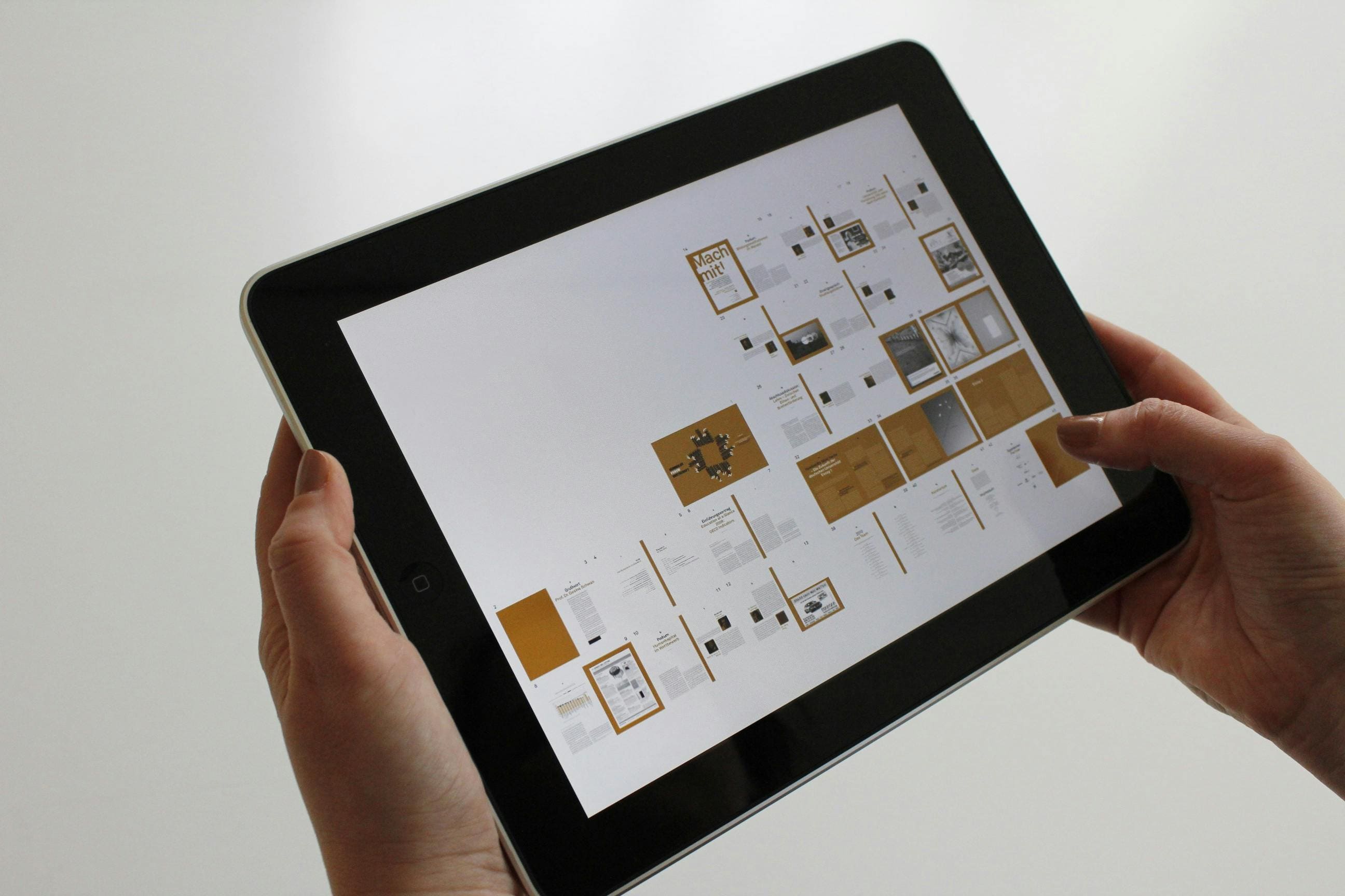 Instructor teaching UX/UI design